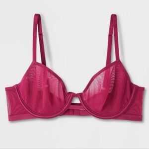 NEW Auden Bra 32A Target Burghundy Red Purple Target